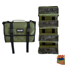 Load image into Gallery viewer, Medium Canvas Tool organizer bag with removeable pouches