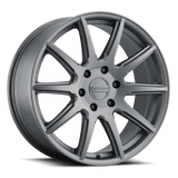 Raceline 159G Spike 22x9.5in / 6x135 BP / 35mm Offset / 87.1mm Bore - Gunmetal Wheel