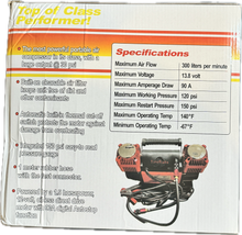 Load image into Gallery viewer, Combo Pac 300LPM 12V Twin Cylinder Heavy Duty Offroad, Overland Air Compressor