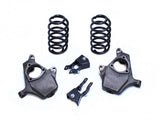 MaxTrac 00-06 GM C/K1500 SUV 2WD/4WD 3in/4in Lowering Spindle Kit
