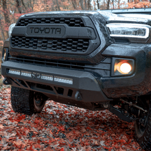 Load image into Gallery viewer, Cali Raised 16-23 Toyota Tacoma Stealth Bumper - No Bull Bar /32In Led Bar Spot