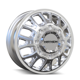 Mayhem 8107D Cogent Dually 17x6.5 / 8x165.1 BP / 125mm Offset / 121.3mm Hub Polished Wheel