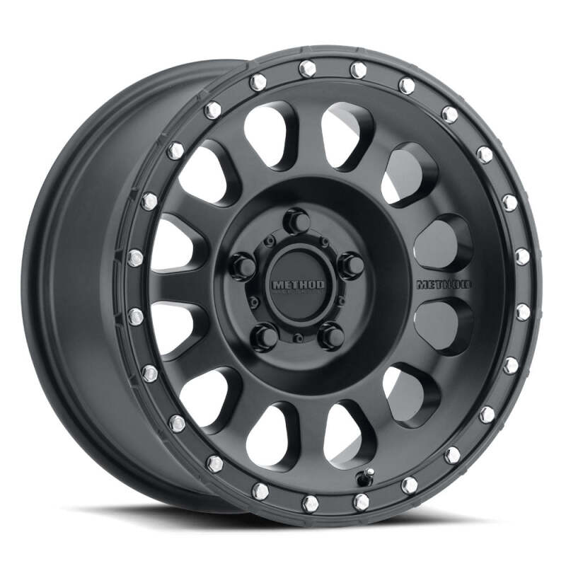 Method MR315 20x9 / 6x5.5 BP / 18mm Offset / 106.25mm CB Matte Black Wheel