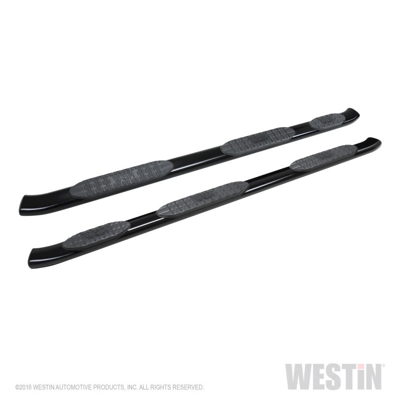 Westin 19-22 RAM 1500 Quad Cab 6.5ft Bed (Excl. Classic) PRO TRAXX 5 Oval W2W Nerf Step Bars - Blk