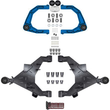 Load image into Gallery viewer, Camburg 22-25 Toyota Tundra 2WD/4WD Blue KINETIK Uniball Trail Series LT Kit w/ Billet XJ UCA