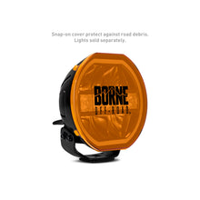 Load image into Gallery viewer, Borne Off-Road 7in Round Light Cover Amber