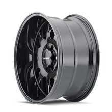 Load image into Gallery viewer, Mayhem 8110 Tripwire 20x10 / 6x139.7 BP / -19mm Offset / 106mm Hub Black w/ Milled Spokes Wheel