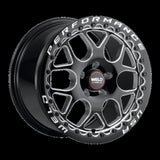 Weld Solana Beadlock 15x10 / 5x115 BP / ET22 /  6.36in BS / 78.1 Dia  - Gloss Black Milled Wheel