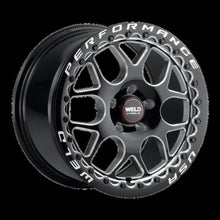 Load image into Gallery viewer, Weld Solana Beadlock 18x10.5 / 5x120.65 BP / ET65 / 70.3mm Bore - Gloss Black MIL DIA Wheel