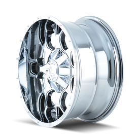 Mayhem 8015 Warrior 20x9 / 8x180 BP / 18mm Offset / 124.1mm Hub Chrome Wheel