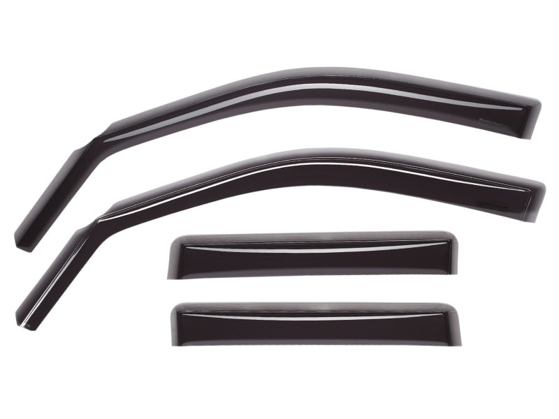 WeatherTech 00-01 Nissan Xterra Front and Rear Side Window Deflectors - Dark Smoke