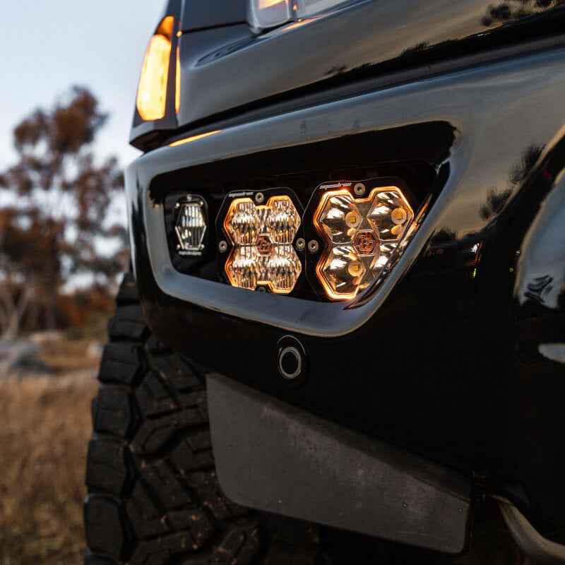 Baja Designs 21-25 Ford Raptor Squadron Sport 2.0 Fog Pocket Kit (Multi Patterns) - Clear