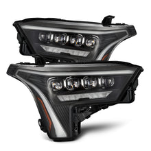 Load image into Gallery viewer, AlphaRex 22-23 Toyota Tundra NOVA-Series Headlights Black w/White DRL - Req 810029 OR 810030