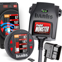 Load image into Gallery viewer, Banks Power Pedal Monster Kit Molex MX64 6-Way CONFIG 2 PM-03 w/iDash Data Pro 06-07 Chevy