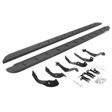 Load image into Gallery viewer, Go Rhino 15-19 GMC Sierra 2500/3500HD CC Dsl RB10 Slim Running Boards Kit (w/Brackets) - Bedliner Ct
