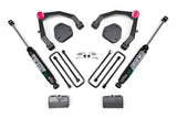 Zone Offroad 07-13 Chevy 1500 2WD 3.5in UCA System