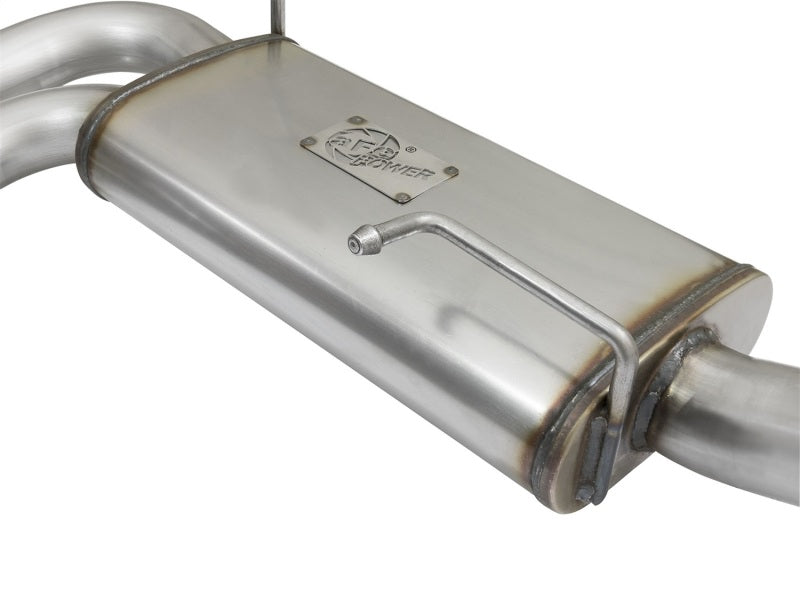 aFe Rebel Series CB Middle-Side Exit SS Exhaust w/ Black Tips 09-16 GM Silverado/Sierra V6/V8