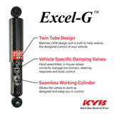 KYB 07-10 Hyundai Elantra Shock Assembly - Rear