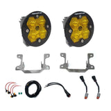 Baja Designs 19-25 Ram 2500/3500 Squadron Sport 2.0 Fog Pocket Kit (Wide Cornering) - Baja Amber
