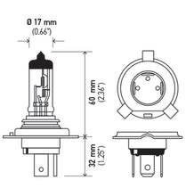 Load image into Gallery viewer, Hella Optilux 12V 60/55W H4/9003 P43t Extreme White XB Bulb (Pair)