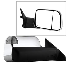 Load image into Gallery viewer, xTune Dodge Ram 1500 09-12 Extendable Heated Adjust Mirror Chrome Housing Right MIR-DRAM10-PW-R