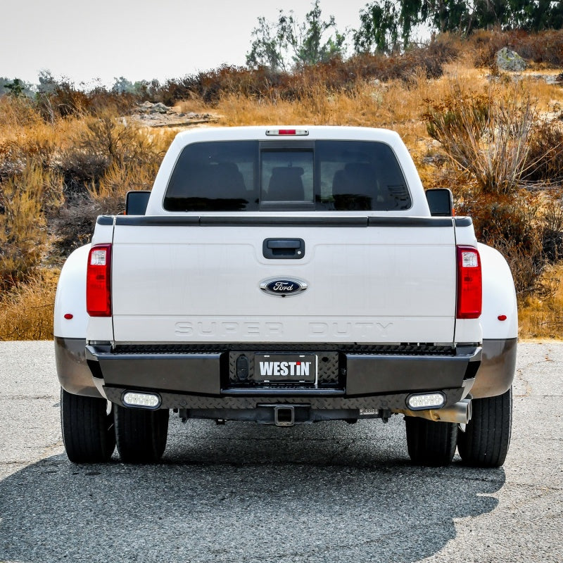 Westin 11-16 Ford F-250/350 HDX Bandit Rear Bumper - Black