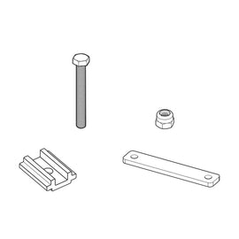 Thule Adapter Kit - Mounts Tepui Rooftop Tents to TracRac/Xsporter Truck and Vans Racks - Black