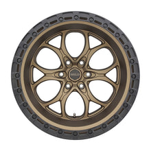 Load image into Gallery viewer, Weld Off-Road W106 20X10 Ledge 6X135 ET-18 BS4.75 Satin Bronze / Black Ring 87.1