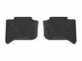 WeatherTech 25-26 Toyota 4Runner 2nd Row Rear All-Weather Floor Mats - Black