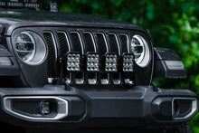 Load image into Gallery viewer, Diode Dynamics Jeep JL SS5 4-Pod CrossLink Grille Lightbar Kit Pro - Yellow Combo