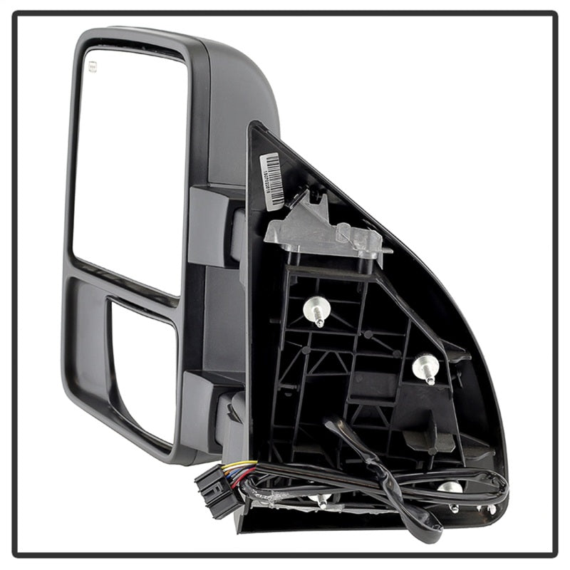 xTune Ford Superduty 08-15 L&R Extendable Power Heated Adjust Mirror Amber MIR-FDSD08S-PW-AM-SET
