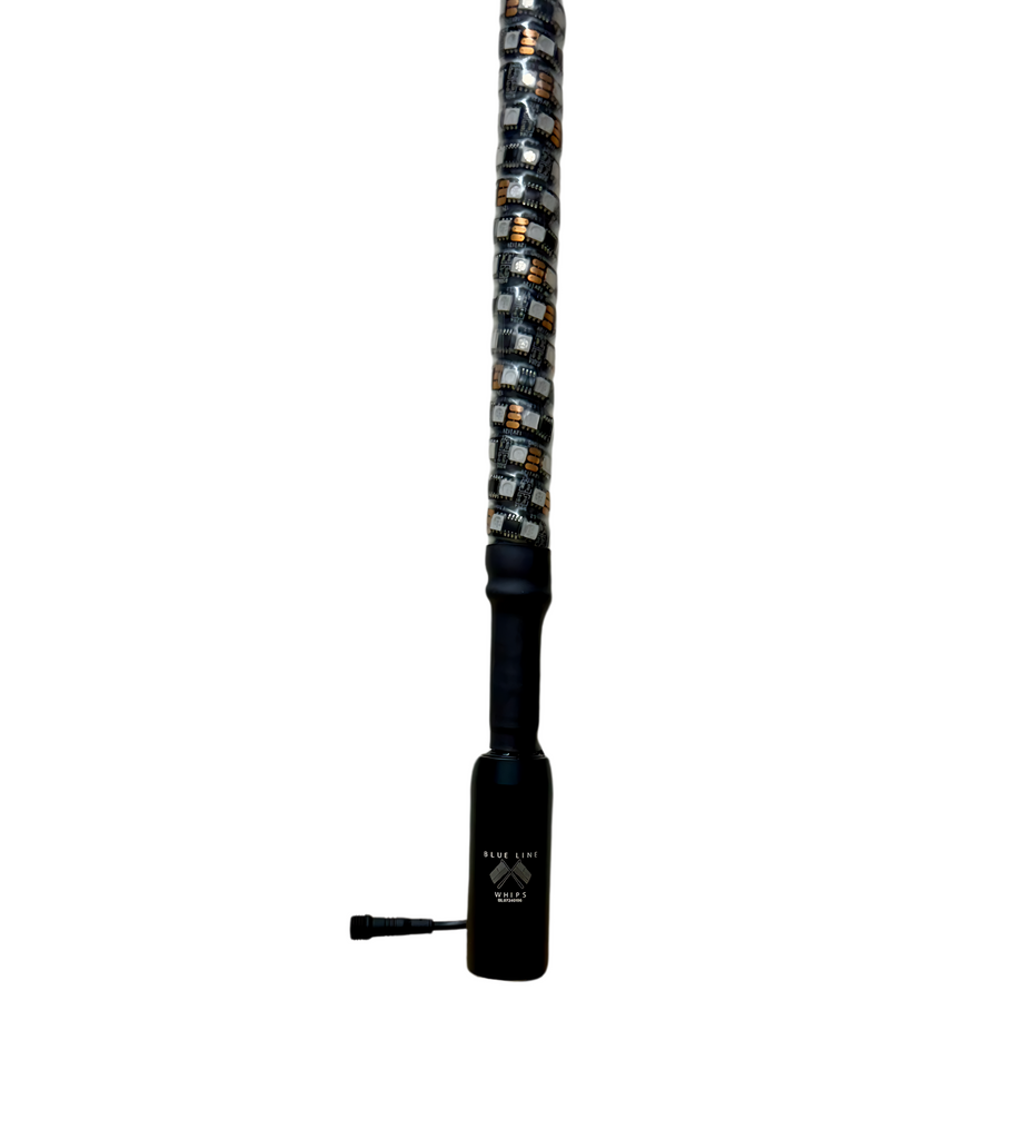 Exciting night scene featuring the vibrant glow of the 3FT Ultra Bright LED Whip.