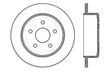 StopTech Power Slot 07-13 Jeep Wrangler Rear Left Drilled & Slotted Rotor