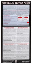 Load image into Gallery viewer, K&amp;N 99-03 Ford F Series PickUp 7.3L V8 TD Drop In Air Filter