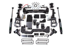 Zone Offroad 21-23 Ford F150 6in Front 4in Rear Suspension Lift System - Fox Shocks