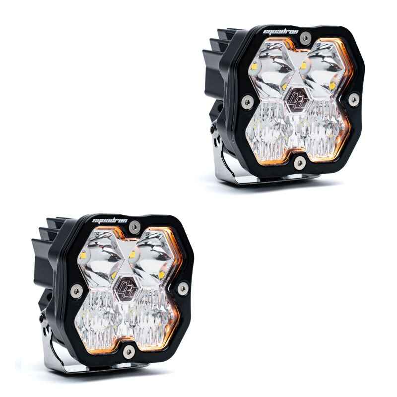 Baja Designs Squadron 2.0 Sport (Pair) LED Driving/Combo / No Harness