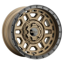 Load image into Gallery viewer, Weld Off-Road Crux 17x9in / 6x135 BP / ET -12 / 106.1mm Bore - Satin Bronze / Satin Black Wheel