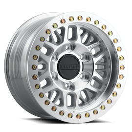 Raceline RT951M Ryno 17x9in / 6x135 BP / -12mm Offset / 87.1mm Bore - Machined Beadlock Wheel