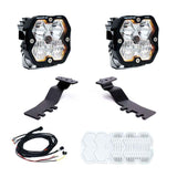 Baja Designs 2025+ Toyota 4Runner Squadron Pro 2.0 A-Pillar Kit (Driving/Combo) - Clear