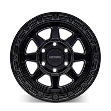 Load image into Gallery viewer, Mayhem 8306 Ridgeline 17x8.5 / 6x139.7 BP / -6mm Offset / 106.1mm Hub Satin Black Wheel
