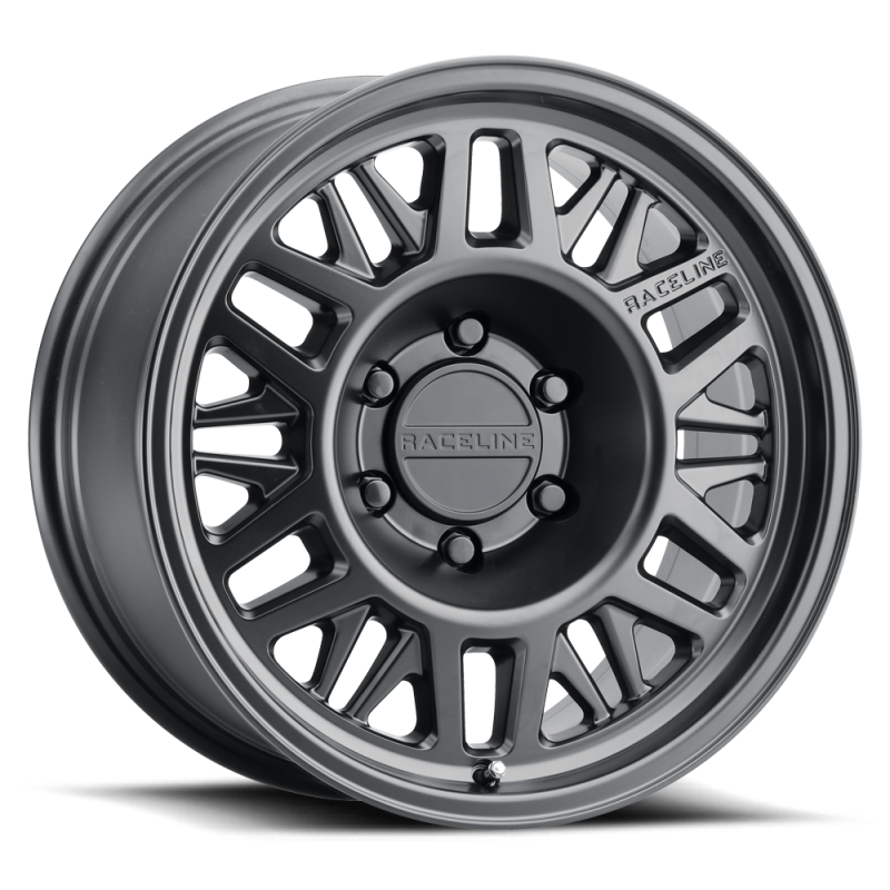 Raceline 451B Ryno 17x8.5in / 6x120 BP / 0mm Offset / 67.1mm Bore - Satin Black Wheel