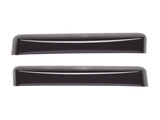 WeatherTech 04-24 Nissan Titan/16-24 Nissan Titan XD Rear Window Deflectors - Matte Black