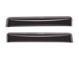 WeatherTech 04-14 Ford F-150 SuperCrew Front Side Window Deflectors - Dark Tint