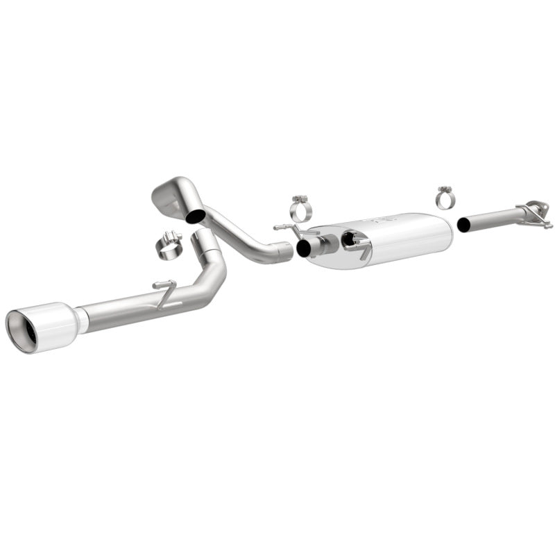 MagnaFlow 12-14 Toyota 4Runner V6 4.0L Single Straight P/S Rear Exit SS Cat Back Performance Exhaust