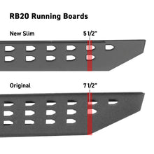 Load image into Gallery viewer, Go Rhino 2022 Toyota Tundra Crew Max RB20 Slim Running Board + Brackets - Bedliner Coating