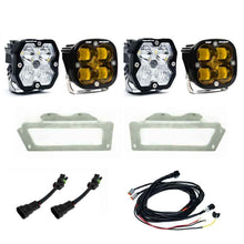 Load image into Gallery viewer, Baja Designs 10-18 Dodge Ram 2500/3500 / 09-12 1500 Squadron SAE 2.0 Fog Kit (SAE Fog) - Baja Amber