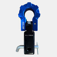 Load image into Gallery viewer, 2'' Aluminum Hitch Receiver with Aluminum D-Shackle 9T (LIFETIME WARRANTY)