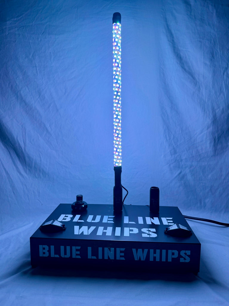 Blue Line 2FT Whip - Ultra Bright LED Light with 215 LEDs