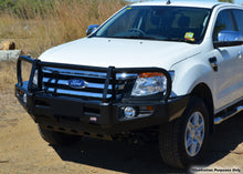 Load image into Gallery viewer, DOBINSONS BULL BAR BLACK DELUXE FOR FORD RANGER PX, T6 - BU19-3686
