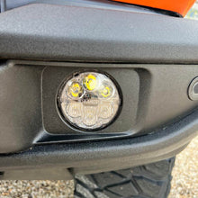Load image into Gallery viewer, Packaging of Ford Bronco Quatro Fog Brackets for Gen 6 Plastic Bumper Models ready for offroad adventures.